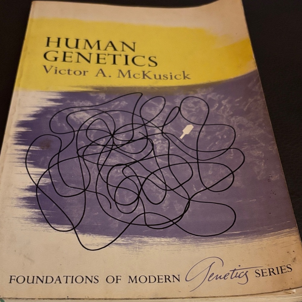 Human Genetics Book by Victor A. McKusick